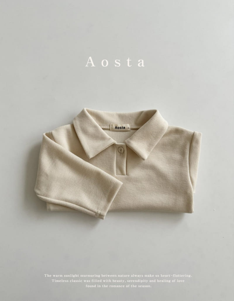 Aosta - Korean Baby Fashion - #babyfashion - Pk Collar Tee - 9