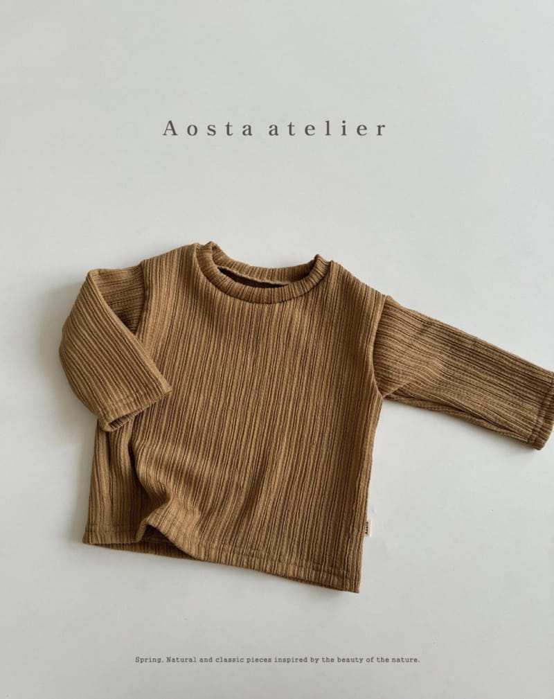 Aosta - Korean Baby Fashion - #babyfashion - Pleats Tee - 7
