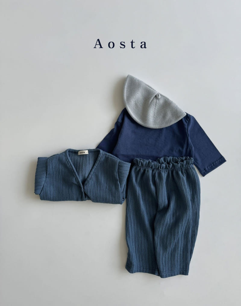 Aosta - Korean Baby Fashion - #babyfashion - Pleats Cardigan - 6