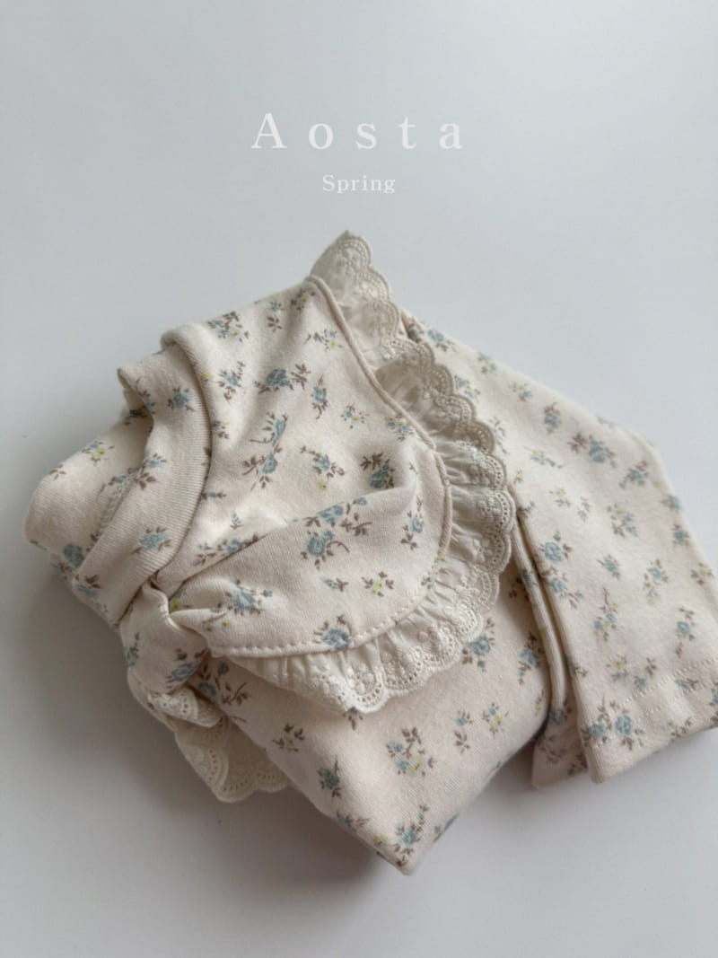 Aosta - Korean Baby Fashion - #babyfashion - Peach Blouse - 5