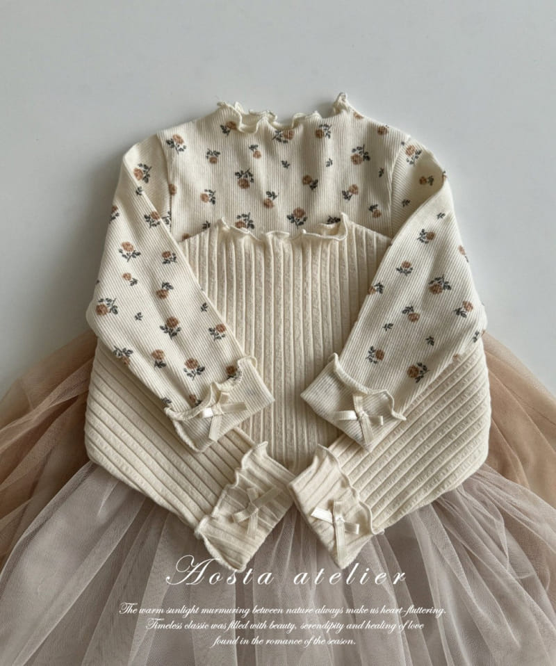 Aosta - Korean Baby Fashion - #babyfashion - Camellia One-Piece - 2