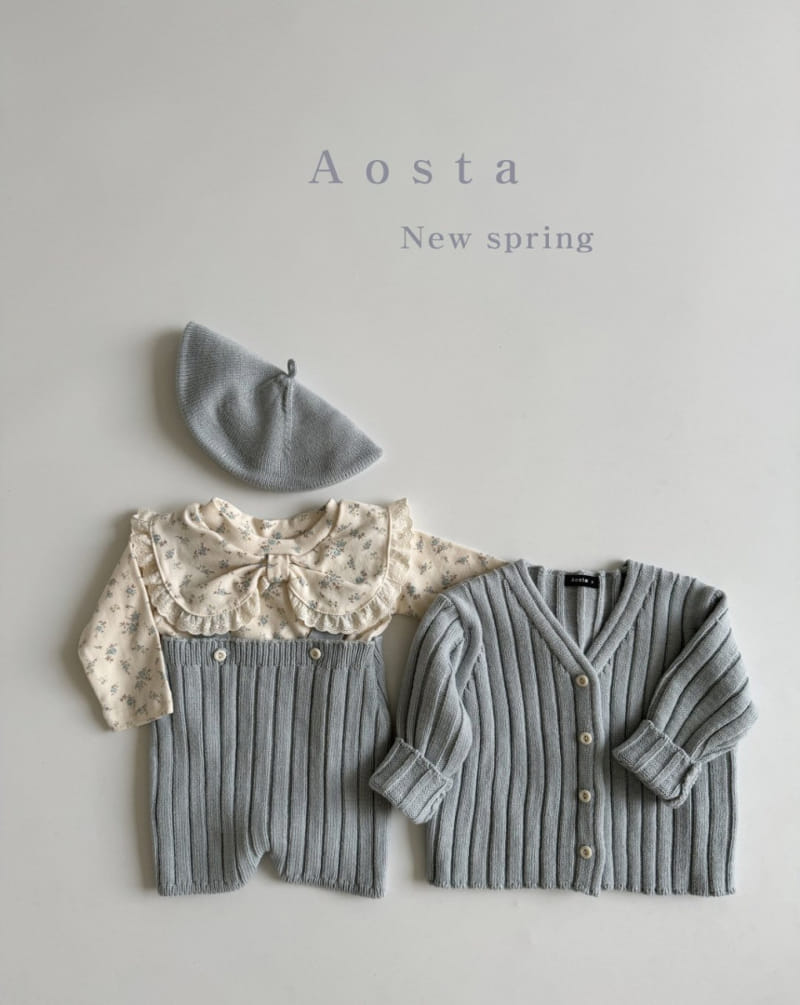 Aosta - Korean Baby Fashion - #babyfever - Peach Blouse - 6