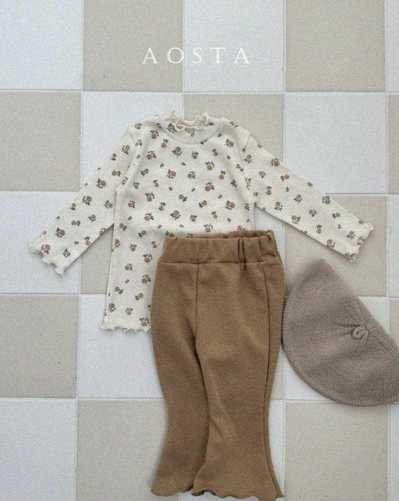 Aosta - Korean Baby Fashion - #babyfashion - Camellia Tee - 4