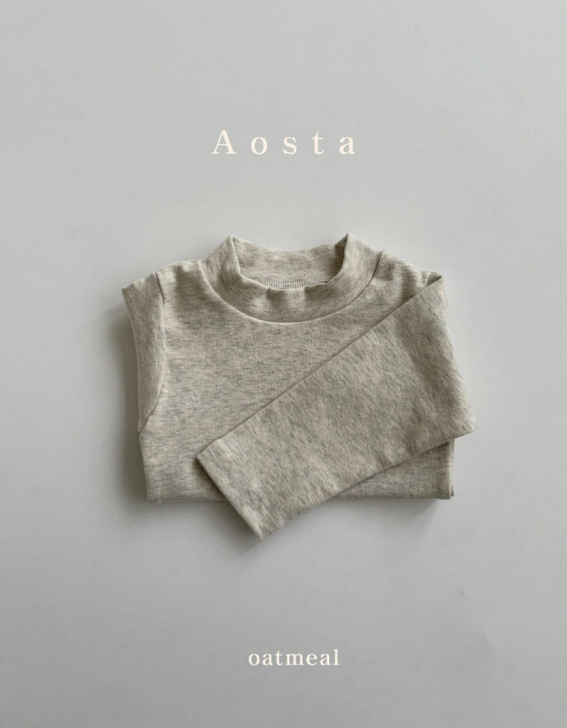 Aosta - Korean Baby Fashion - #babyfever - Spring Daily Turtleneck - 2