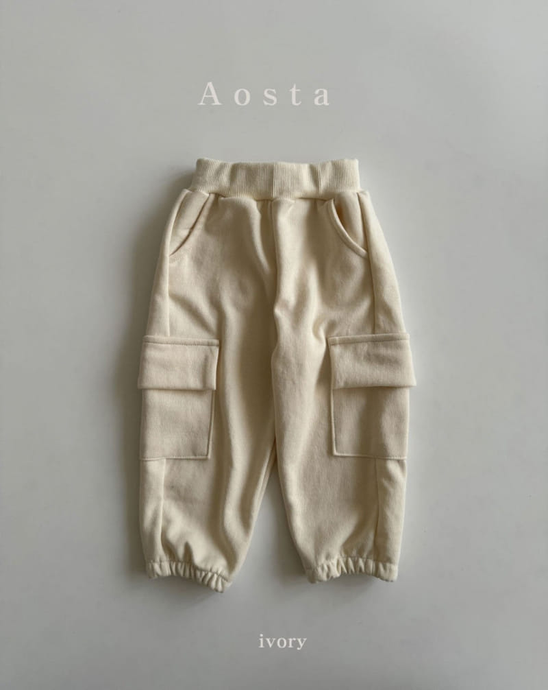 Aosta - Korean Baby Fashion - #babyfever - Cargo Jogger Pants - 11