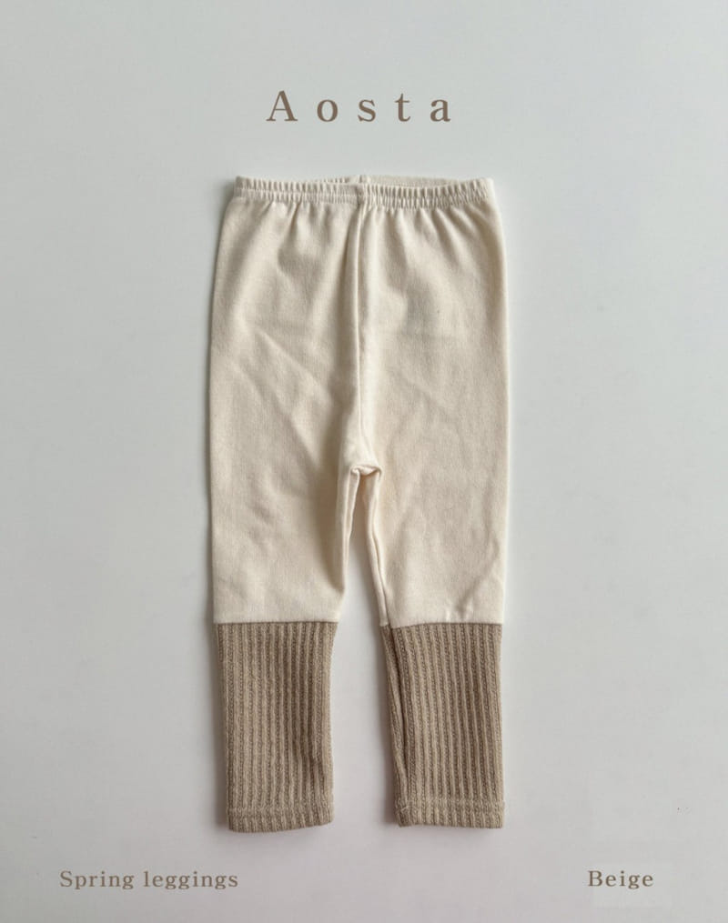 Aosta - Korean Baby Fashion - #babyfever - Chewy Leggings - 9