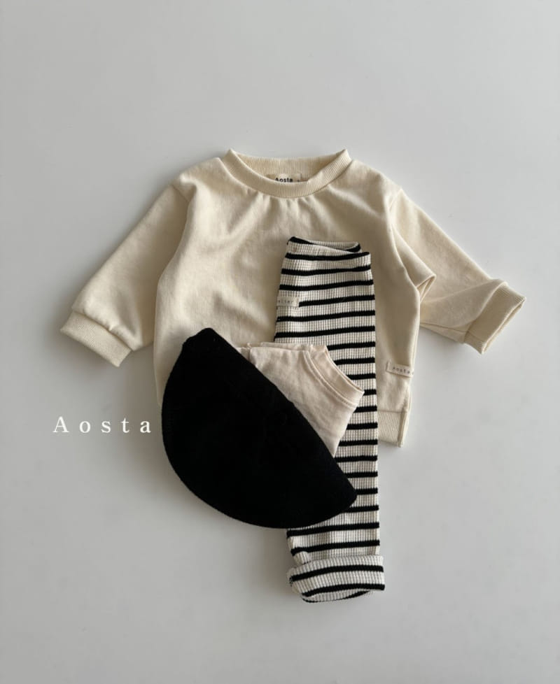 Aosta - Korean Baby Fashion - #babyfever - Waffle Leggings - 8
