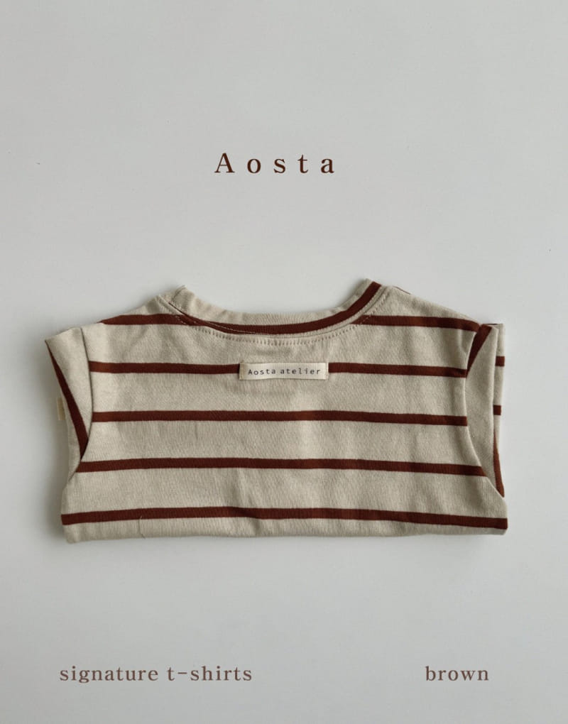 Aosta - Korean Baby Fashion - #babyfever - Signature Tee - 2