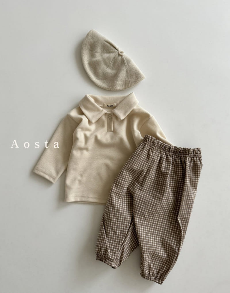 Aosta - Korean Baby Fashion - #babygirlfashion - Pk Collar Tee - 11