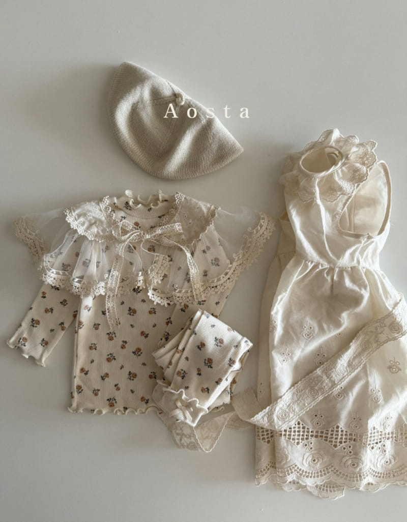 Aosta - Korean Baby Fashion - #babygirlfashion - Frensis One-Piece - 8