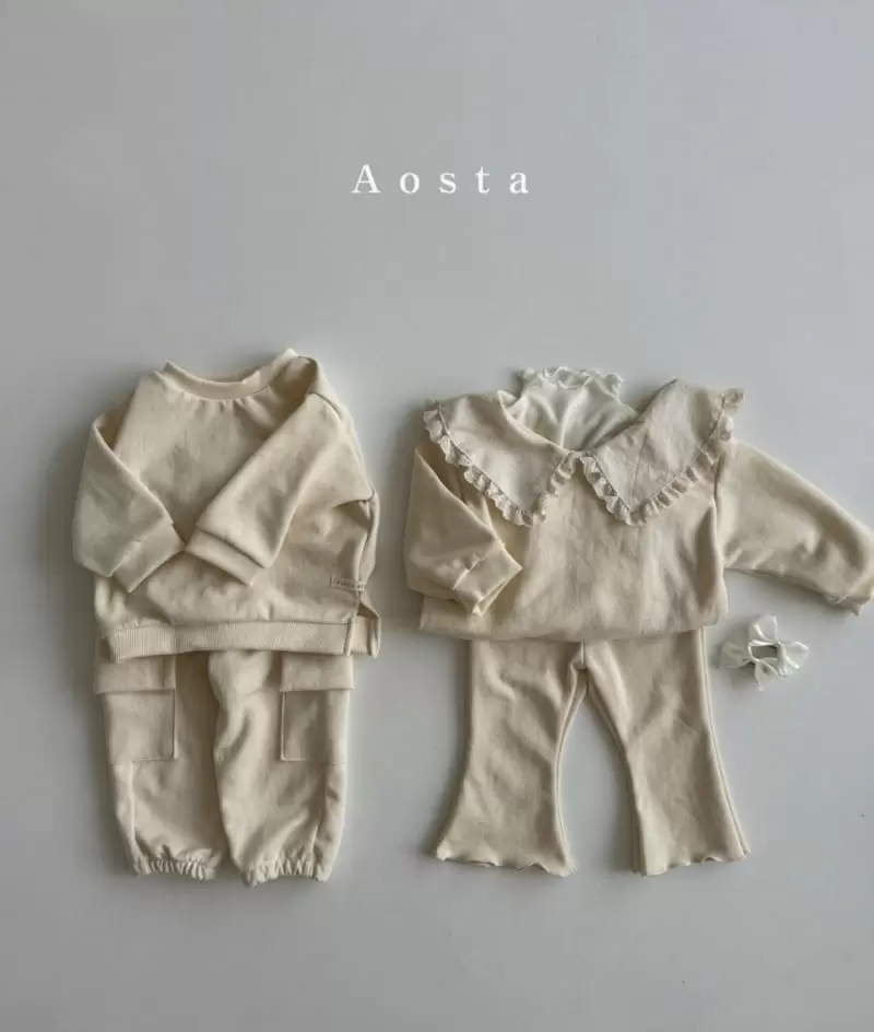 Aosta - Korean Baby Fashion - #babygirlfashion - Jogger Sweatshirt - 11