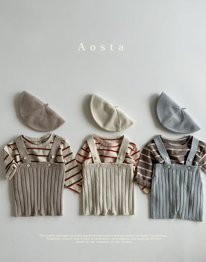 Aosta - Korean Baby Fashion - #babygirlfashion - Signature Tee - 3