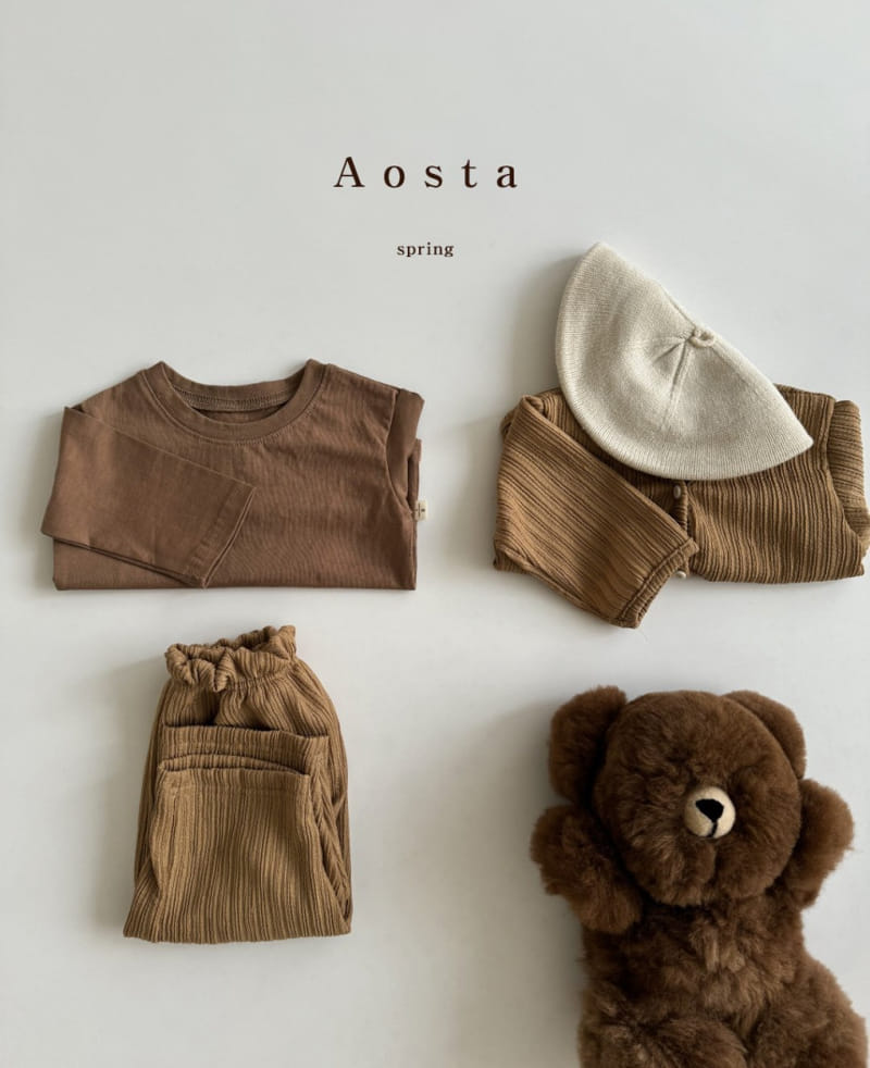Aosta - Korean Baby Fashion - #babylifestyle - Pleats Pants - 11
