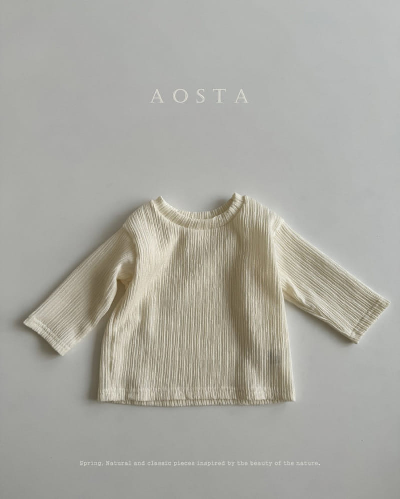 Aosta - Korean Baby Fashion - #babylifestyle - Pleats Tee - 10