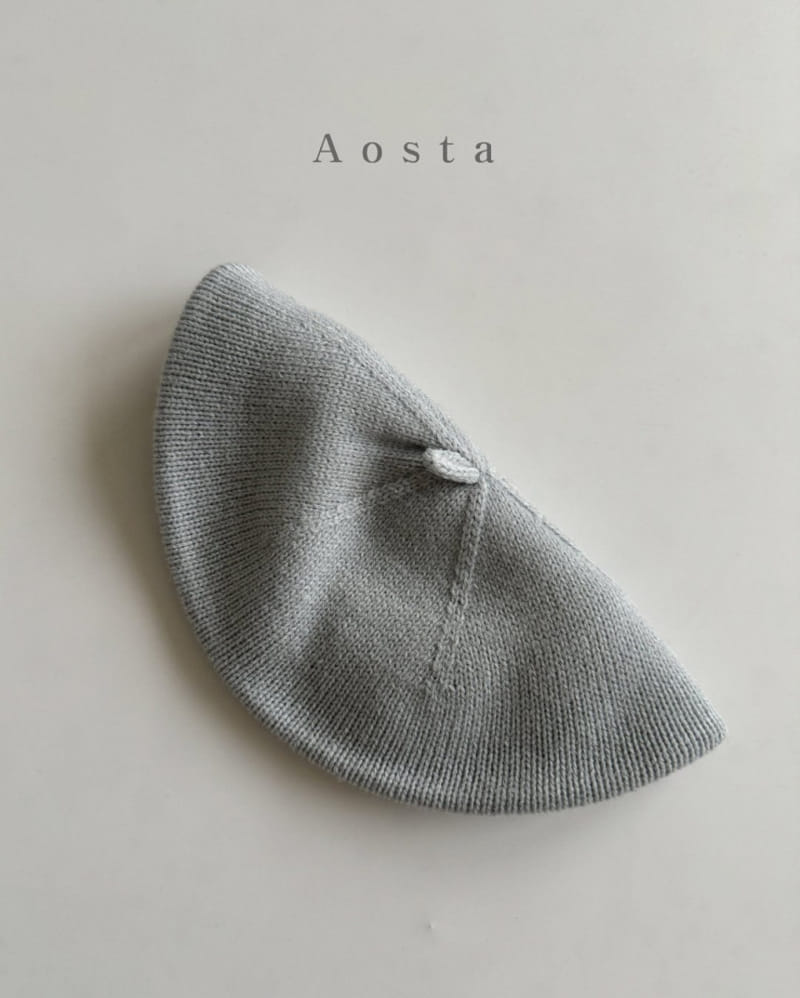 Aosta - Korean Baby Fashion - #babylifestyle - Knit Beret - 3