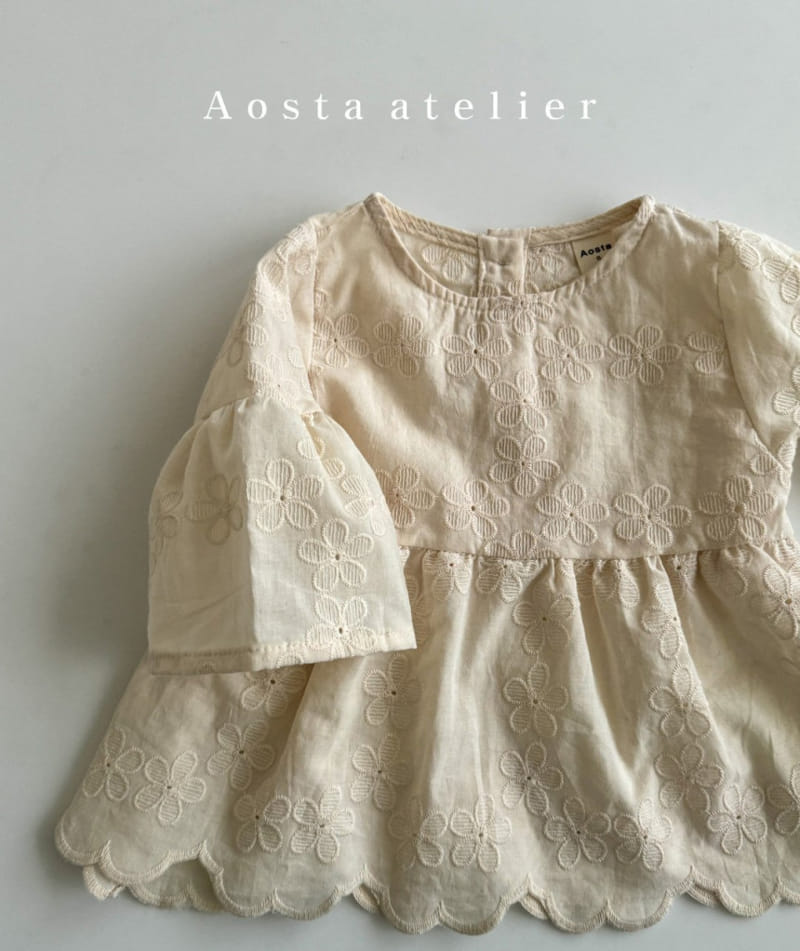 Aosta - Korean Baby Fashion - #babylifestyle - Tulip Blouse - 7