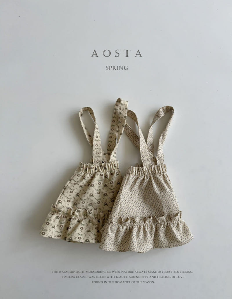 Aosta - Korean Baby Fashion - #babylifestyle - Molly Dungarees Skirt - 2
