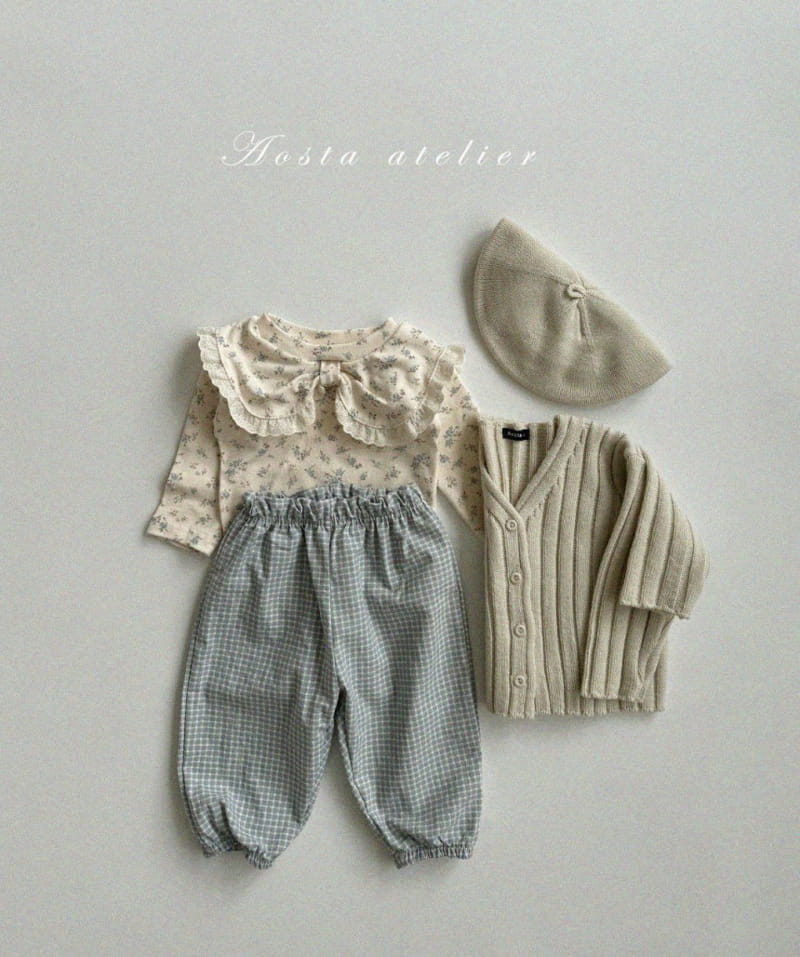 Aosta - Korean Baby Fashion - #babyoninstagram - Peach Blouse - 9