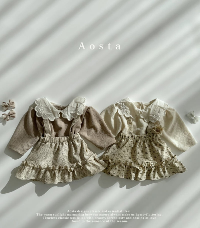 Aosta - Korean Baby Fashion - #babylifestyle - Cape Blouse - 4