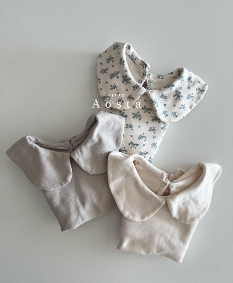Aosta - Korean Baby Fashion - #babyoninstagram - Circle Collar Tee - 10