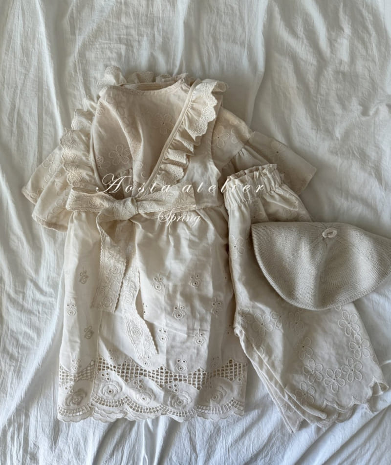 Aosta - Korean Baby Fashion - #babyootd - Tulip Blouse - 9