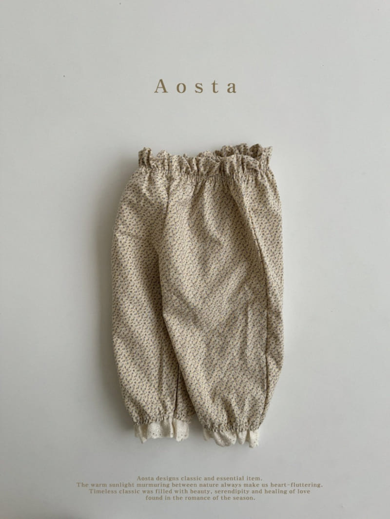 Aosta - Korean Baby Fashion - #babyootd - Molly Lace Pants - 3