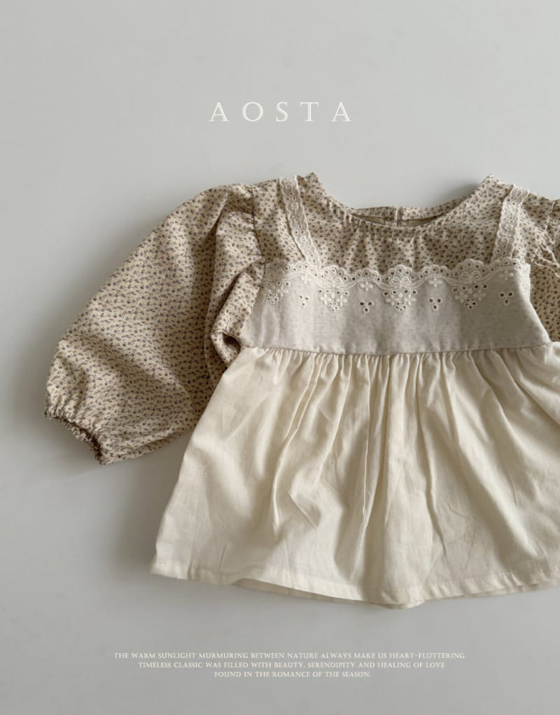 Aosta - Korean Baby Fashion - #babyootd - Molly Bustier Blouse - 5