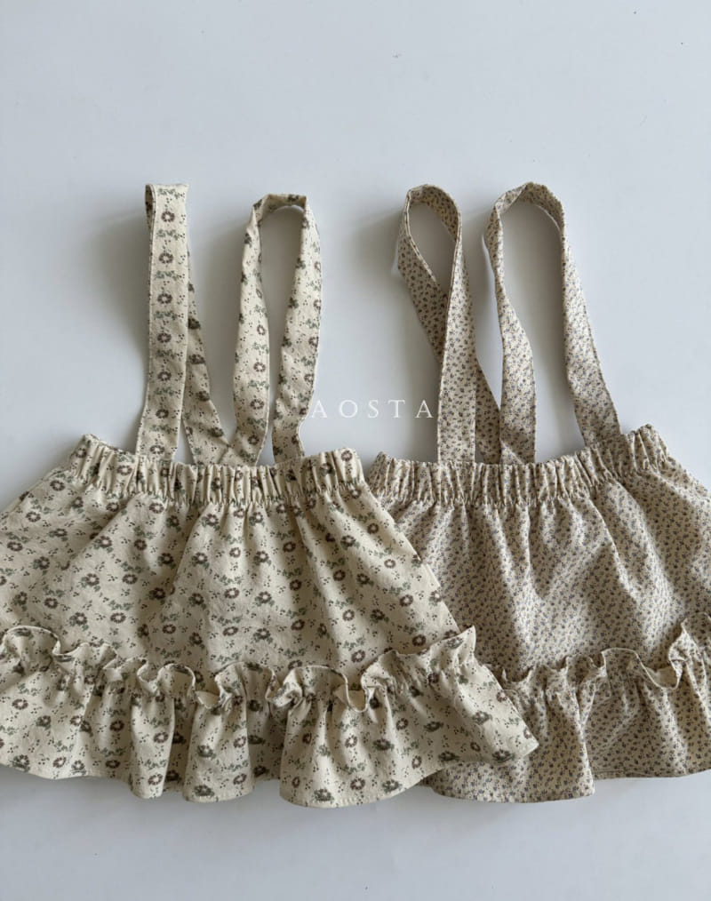 Aosta - Korean Baby Fashion - #babyoninstagram - Molly Dungarees Skirt - 4