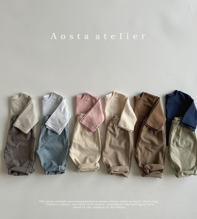 Aosta - Korean Baby Fashion - #babyoutfit - Chino Pants - 2