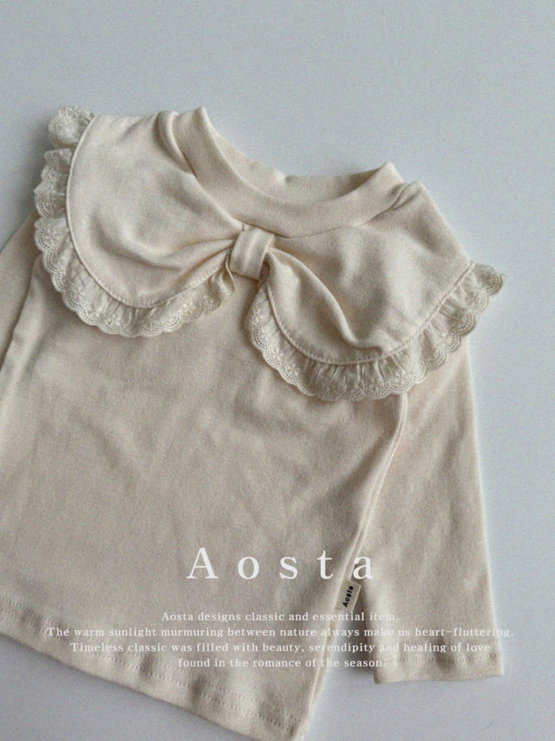 Aosta - Korean Baby Fashion - #babyoutfit - Peach Blouse - 11