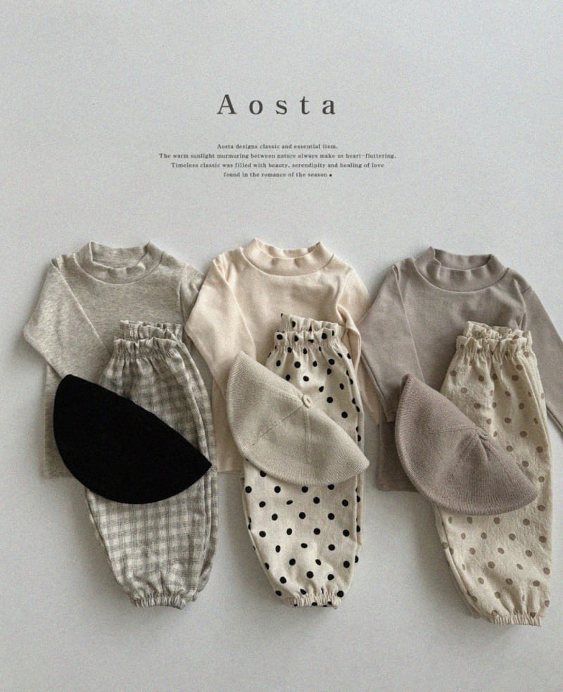 Aosta - Korean Baby Fashion - #babyoutfit - Spring Daily Turtleneck - 8