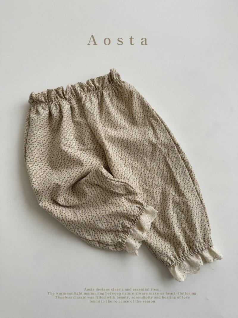 Aosta - Korean Baby Fashion - #babyoutfit - Molly Lace Pants - 5