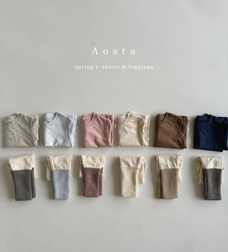 Aosta - Korean Baby Fashion - #babyoutfit - Mood Tee - 2