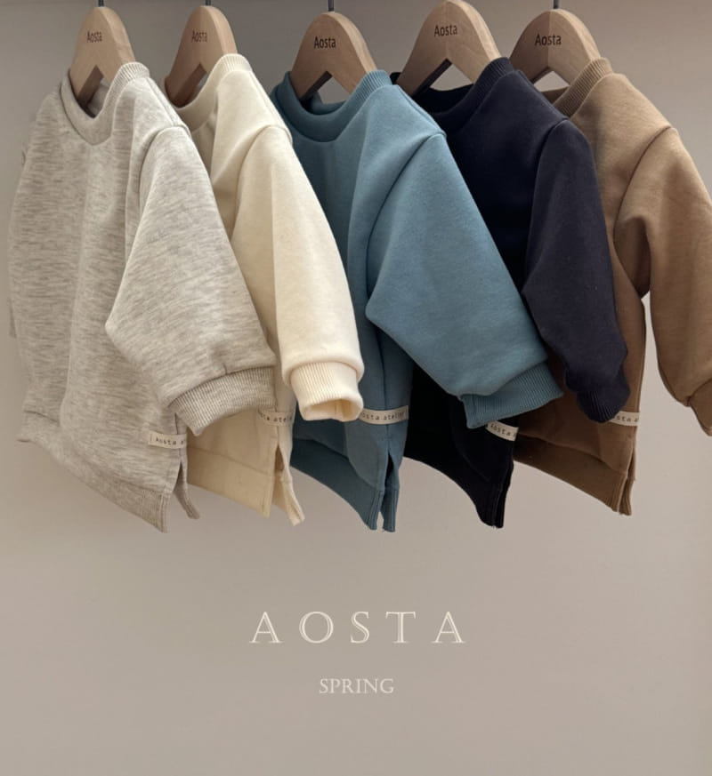 Aosta - Korean Baby Fashion - #babyoutfit - Jogger Sweatshirt