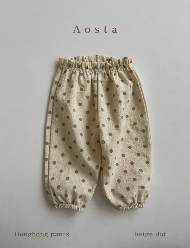 Aosta - Korean Baby Fashion - #babyoutfit - Bonbong Pants - 11
