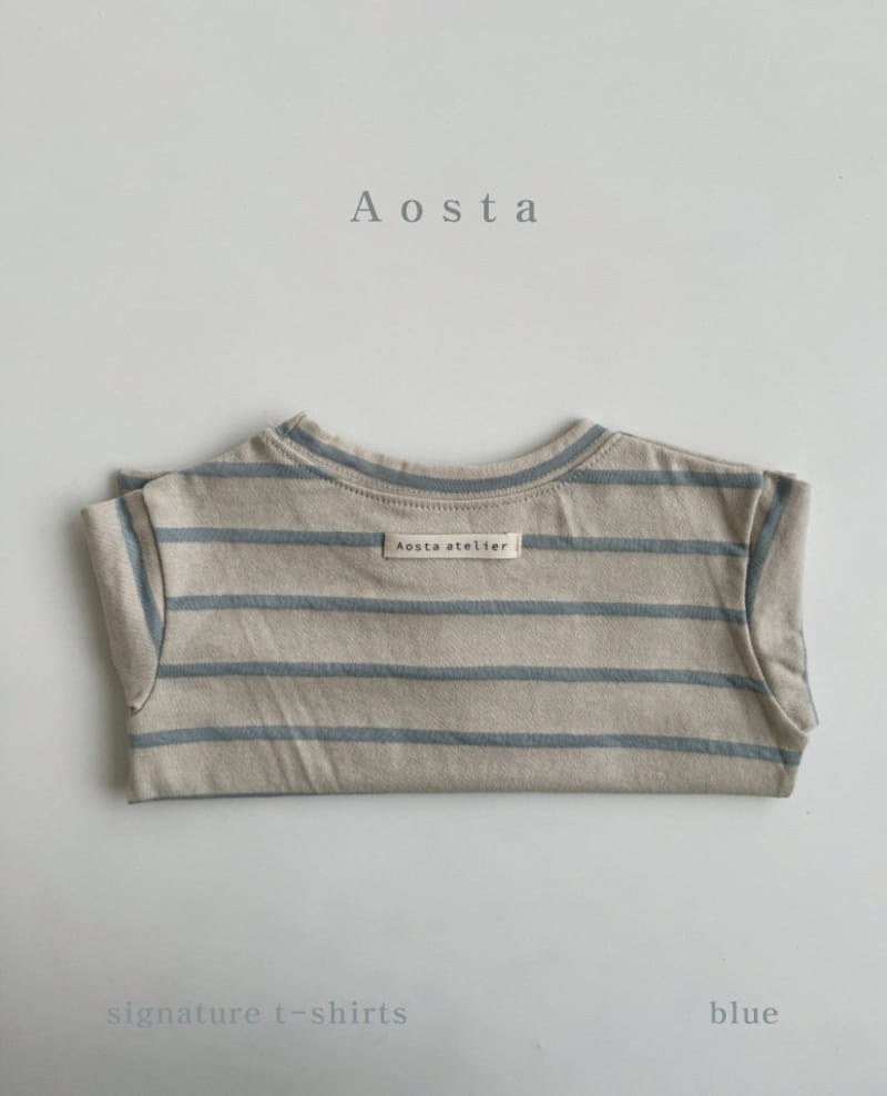 Aosta - Korean Baby Fashion - #babyoutfit - Signature Tee - 8