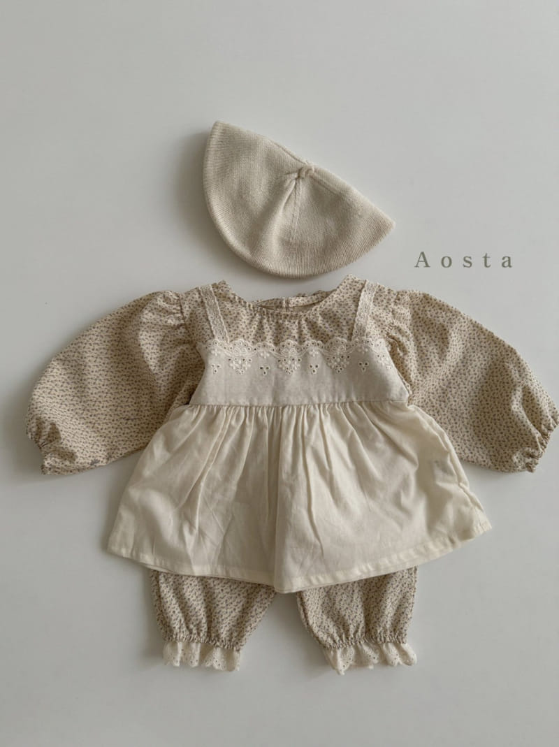 Aosta - Korean Baby Fashion - #babyoutfit - Molly Bustier Blouse - 7