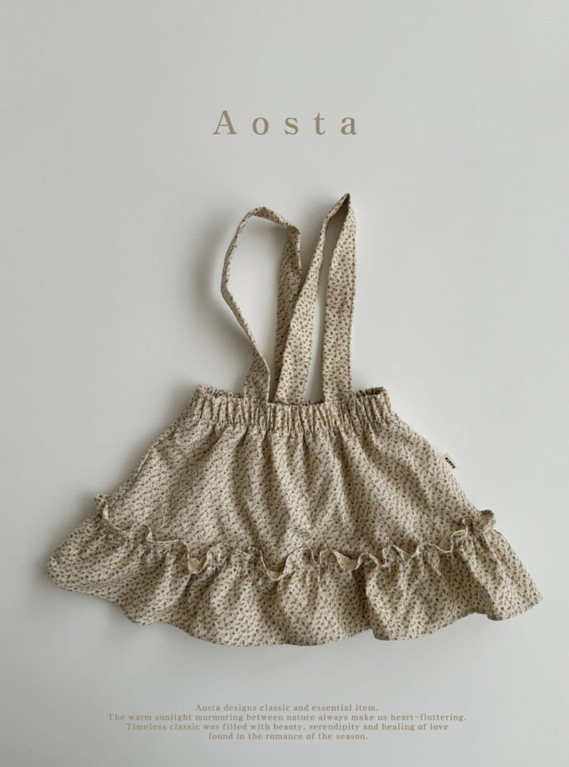 Aosta - Korean Baby Fashion - #babyoutfit - Molly Dungarees Skirt - 6