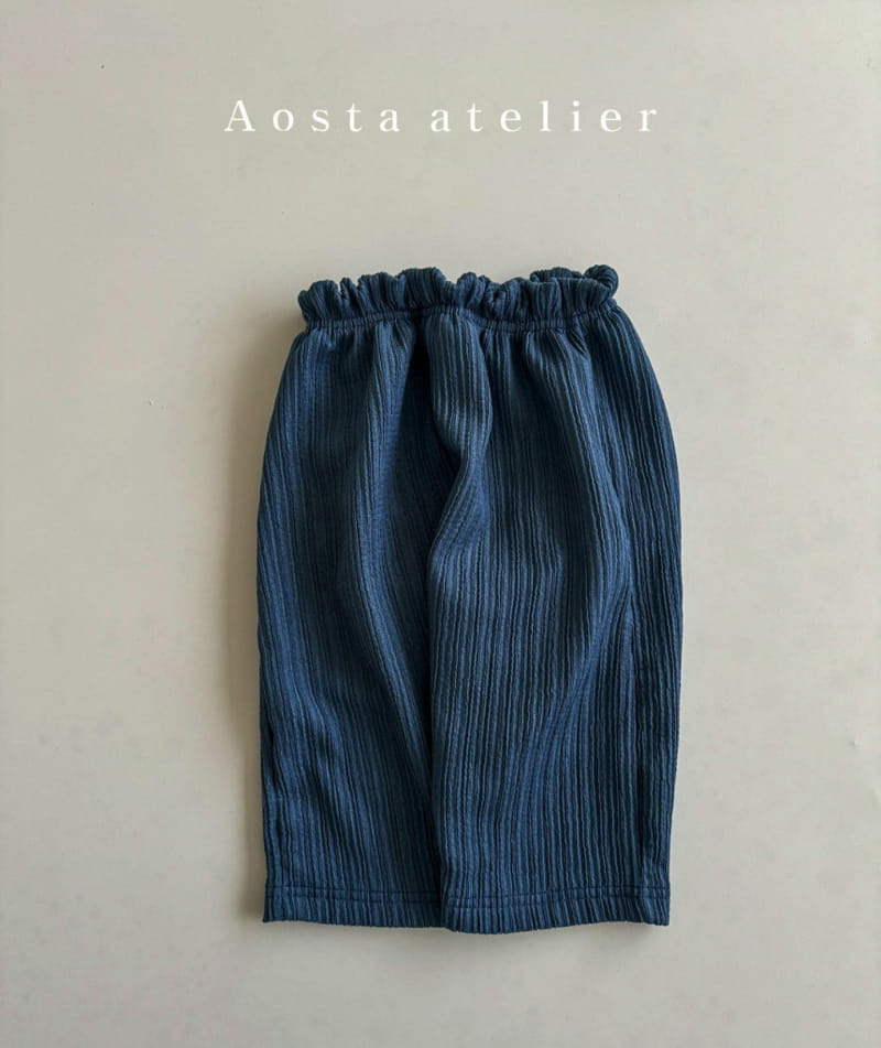 Aosta - Korean Baby Fashion - #onlinebabyboutique - Pleats Pants - 2