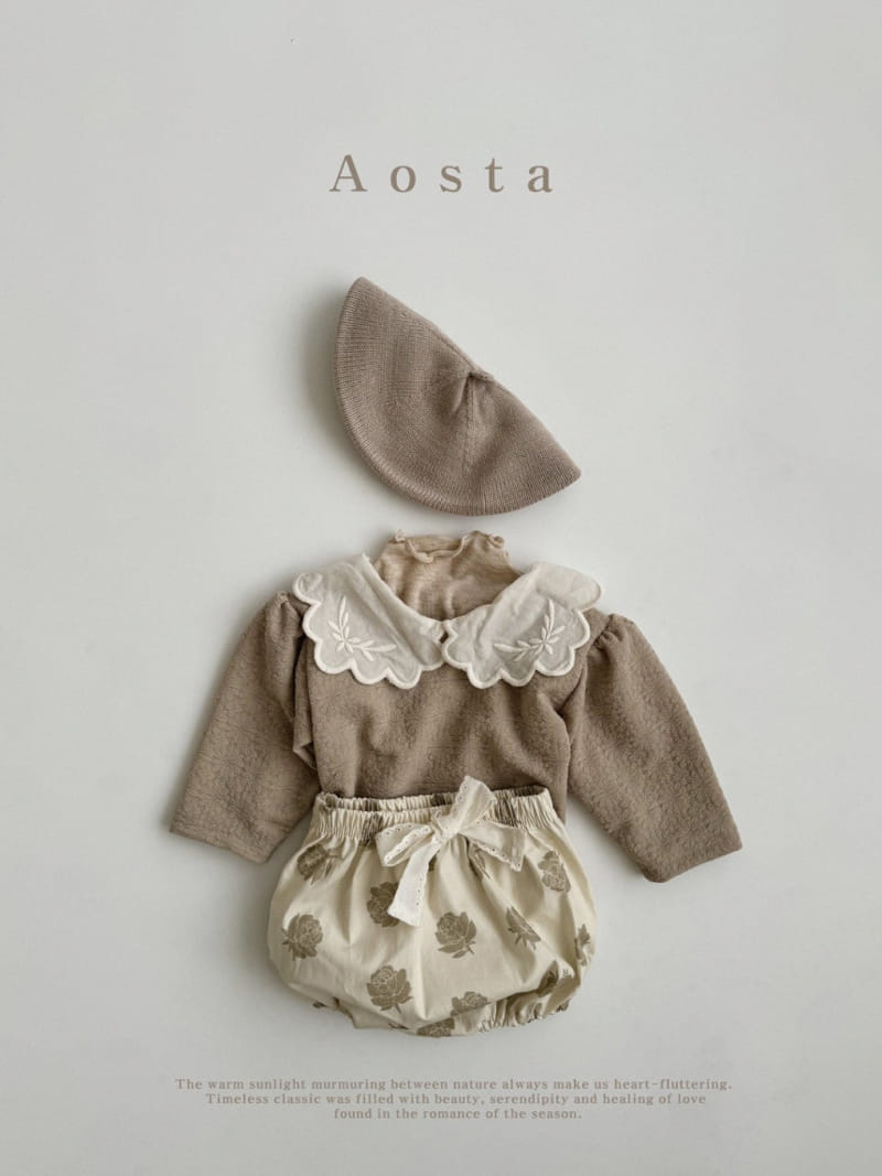 Aosta - Korean Baby Fashion - #onlinebabyboutique - Cape Blouse - 9