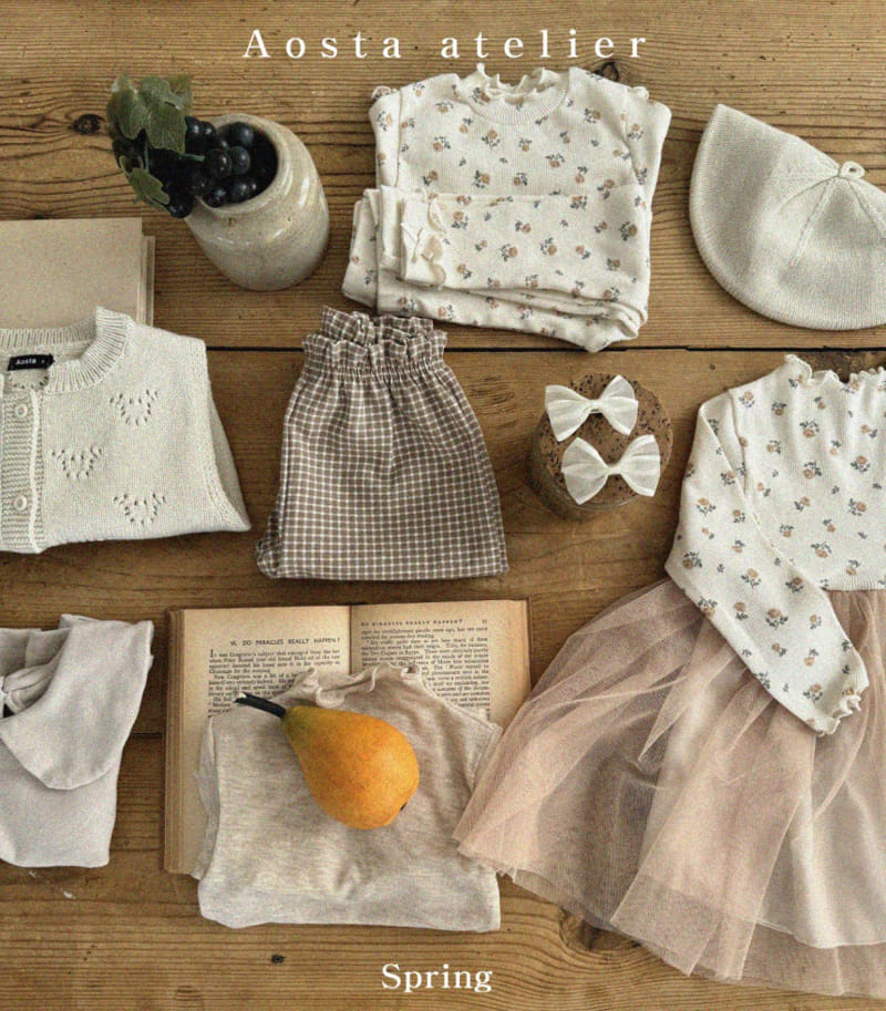 Aosta - Korean Baby Fashion - #onlinebabyboutique - Camellia One-Piece - 11