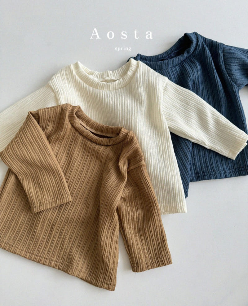 Aosta - Korean Baby Fashion - #onlinebabyshop - Pleats Tee - 2