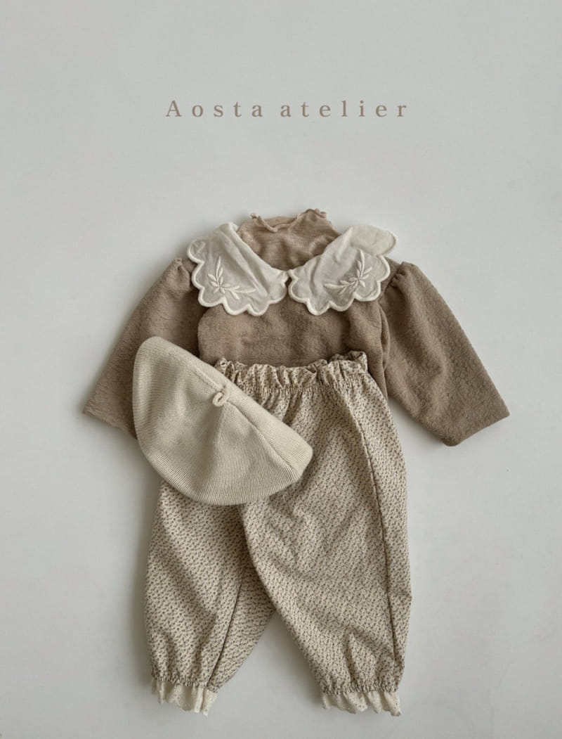 Aosta - Korean Baby Fashion - #onlinebabyshop - Cape Blouse - 10