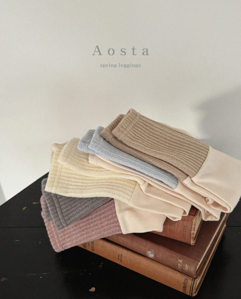 Aosta - Korean Baby Fashion - #onlinebabyshop - Chewy Leggings - 3