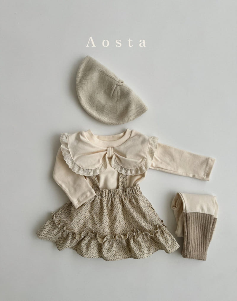 Aosta - Korean Baby Fashion - #onlinebabyshop - Molly Dungarees Skirt - 9