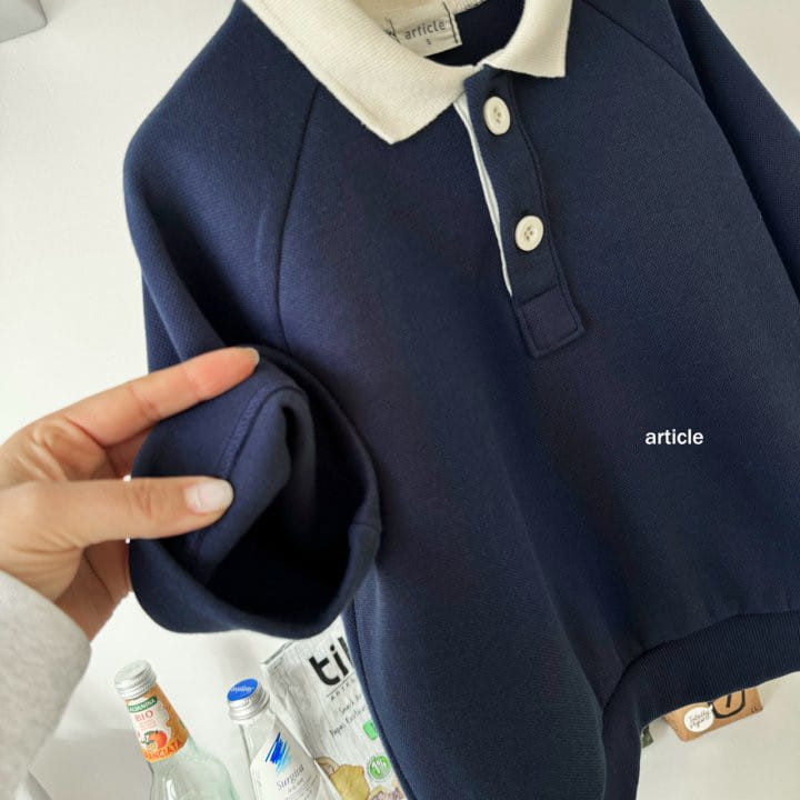 Article - Korean Children Fashion - #childofig - PK Collar Tee - 5