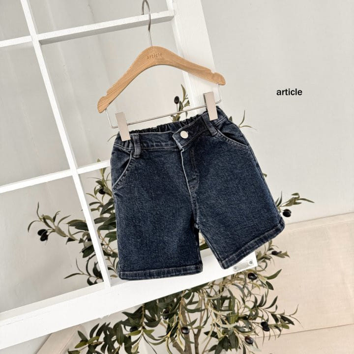 Article - Korean Children Fashion - #discoveringself - Cota Denim Shorts - 2