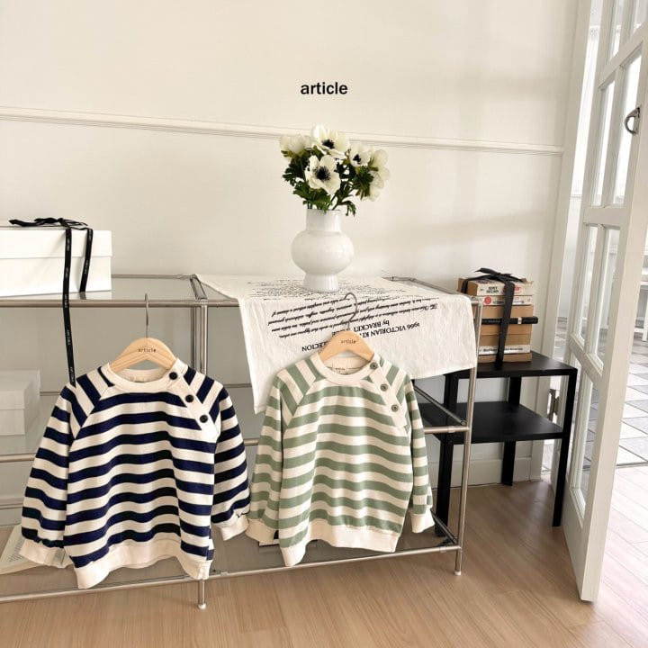 Article - Korean Children Fashion - #discoveringself - Mini Terry Raglan Sweatshirt - 7