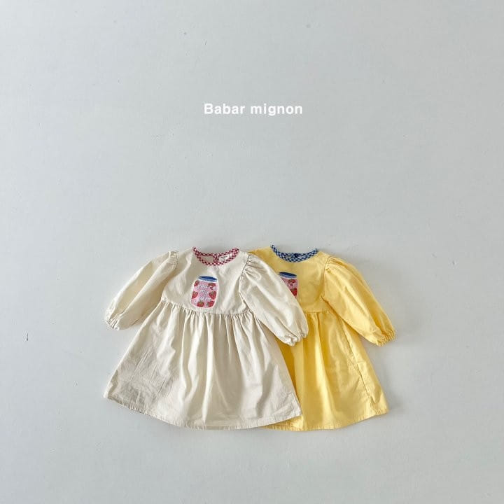 Babar Mignon - Korean Children Fashion - #Kfashion4kids - Strawberry Jam One-Piece