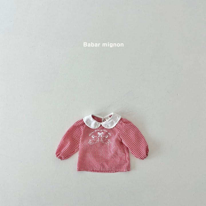 Babar Mignon - Korean Children Fashion - #childofig - Two Rabbit Blouse - 9